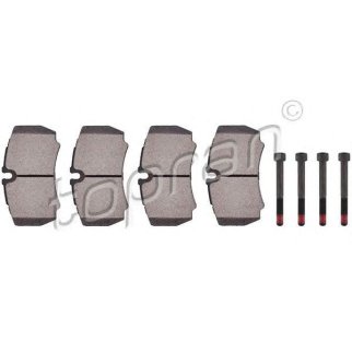 Колодки тормозные к-кт topran 303962755 фото