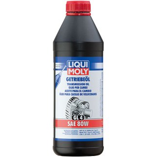 Масло трансмиссионное LIQUI MOLY GETRIEBEOIL 80W GL-4 1л фото