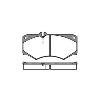 Колодки тормозные REMSA _004730 фото