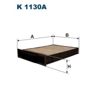 Фильтр салона FILTRON K 1130A фото