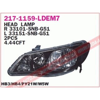 Фара головного света L фото