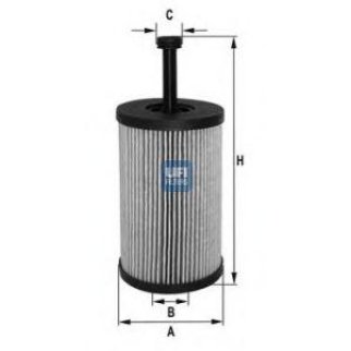 Фильтр масляный UFI 25 032 00 фото