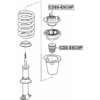 Опора переднего амортизатора FEBEST CDSS-ESCIIIF фото 2