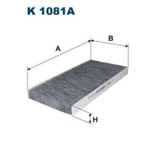Фильтр салона FILTRON K 1081A фото