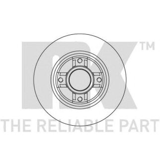 Диск тормозной задний NK 203937 фото