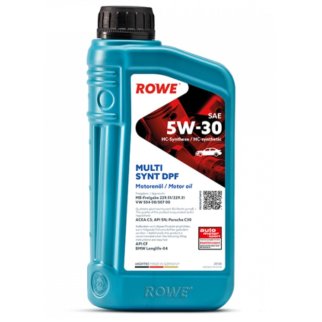 Масло моторное ROWE HIGHTEC Multi Synt DPF 5W30 1л синт. фото