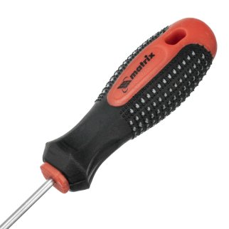 Отвертка шлицевая MATRIX Fusion SL3х100мм CrV фото 4