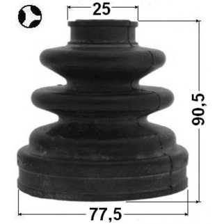 Пыльник ШРУСа внутр. пер FEBEST 0115-ACA20RT фото 2 Пыльник ШРУСа внутр. пер FEBEST 0115-ACA20RT фото 2