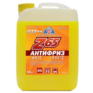 Антифриз желтый G-12 AGA-Z65 10кг фото