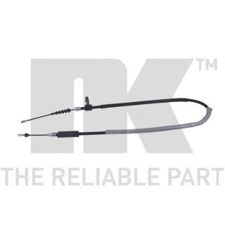 Трос стояночного тормоза задний левый / ALFA ROMEO 156,GT (дисковые тормоза) 97~10 фото