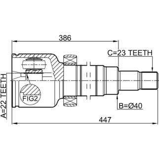 2111-FOCIIMTRH_ШРУС внутренний правый с валом к-кт! Ford C-Max/Focus 1.6i 10> фото 2 2111-FOCIIMTRH_ШРУС внутренний правый с валом к-кт! Ford C-Max/Focus 1.6i 10> фото 2