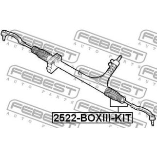 Тяга рулевая FEBEST 2522-BOXIII-KIT фото