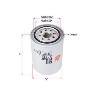 Фильтр масляный SAKURA C1812 фото