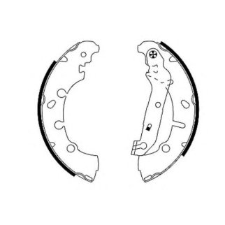 Колодки барабанные к-кт MINTEX MFR516 фото