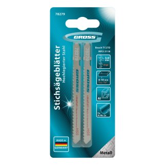 Полотна для электролобзика по металлу, 2 шт.( 3118 - T127D )// Gross фото 1