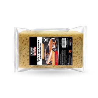 Губка поролоновая (крупнопористая) AVS SP-11 (кирпич) (180x100x50мм), шт фото 1