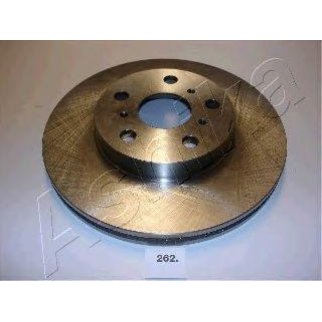 Диск тормозной передний вентилируемый ashika 60-02-262 фото