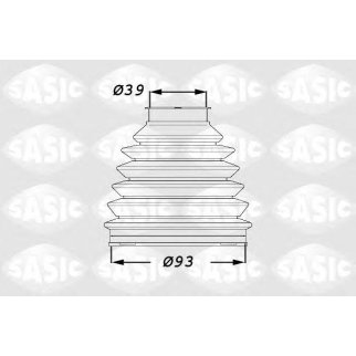 Пыльник ШРУСа SASIC 1900015 фото