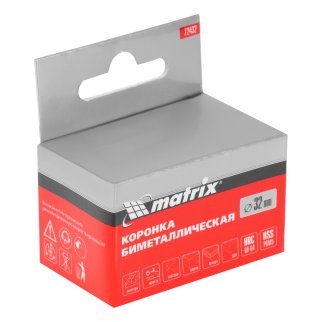 Коронка BIMETAL 32мм MATRIX фото 1