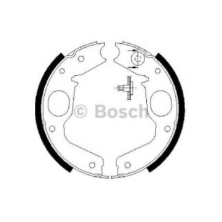 Колодки барабанные к-кт BOSCH 0 986 487 719 фото