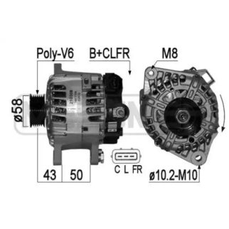 Генератор ERA 210308 фото