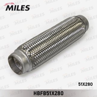 Гофра глушителя MILES HBFB51X280 фото