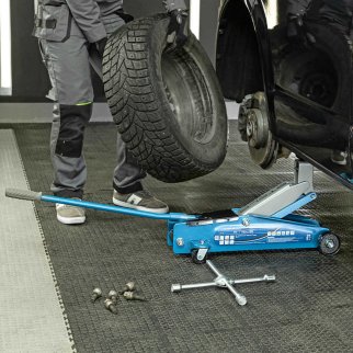 Домкрат подкатной гидравлический 3т 190-535мм высокий подъем SUV STELS фото 10