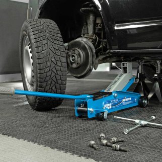 Домкрат подкатной гидравлический 3т 190-535мм высокий подъем SUV STELS фото 11