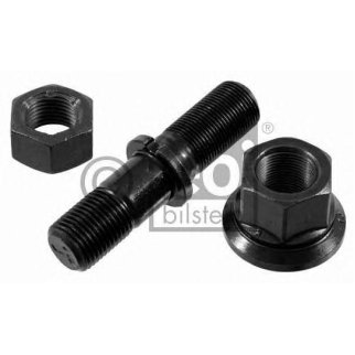 Шпилька колеса BPW (M22х1.5х45, M22х2.0х48 L=100мм) в сборе (гайки FE01279, FE05211) FEBI фото