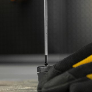 Отвертка, PH0х75 мм, S2, 3к рукоятка// Denzel фото 11