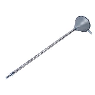 Воронка 140мм дл.630мм металлическая с гибким наконечником JTC фото