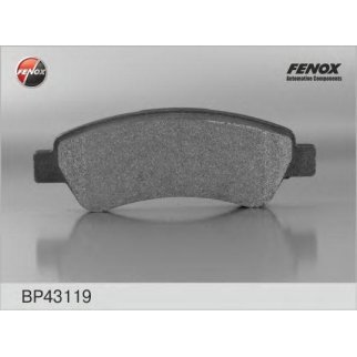 Колодки тормозные задние дисковые к-кт Fenox BP43119 фото