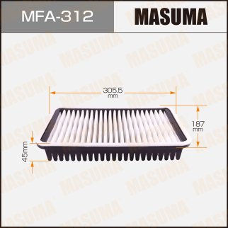 Фильтр воздушный Masuma MFA-312 фото