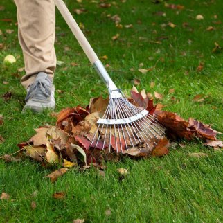 Грабли веерные 18зубьев б/ч оцинкованные, круглый зуб СИБРТЕХ фото 1
