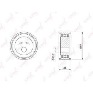 Ролик ГРМ LYNXauto PB-1034 фото