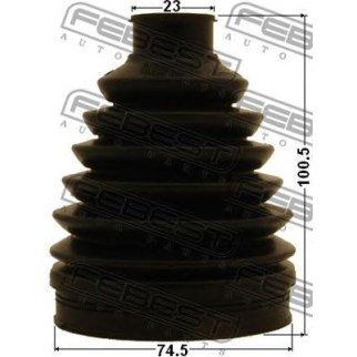 1217PSOL2WD_пыльник шрус наружний комплект 74.5X100.5X23! Hyundai Solaris (SB) 10-17 фото