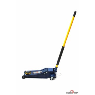 Домкрат подкатной гидравлический 3т 75–505мм СЕРВИС КЛЮЧ фото