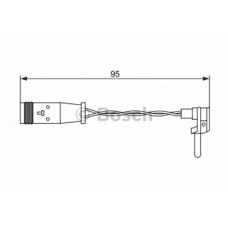 Датчик износа колодок BOSCH 1 987 473 070 фото