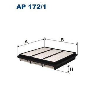 Фильтр воздушный FILTRON AP 1721 фото