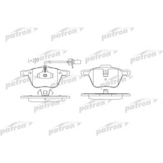 Колодки тормозные PATRON PBP1497 фото