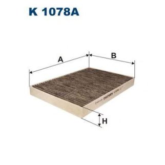 Фильтр салона FILTRON K 1078A фото
