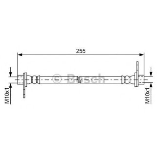 Шланг тормозной задний левый BOSCH 1 987 481 585 фото