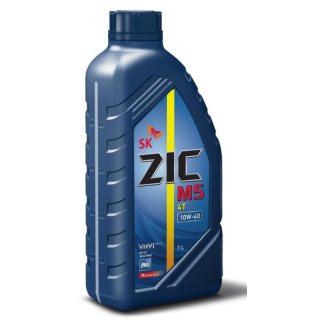Масло моторное ZIC M5 MS 4T 1л фото
