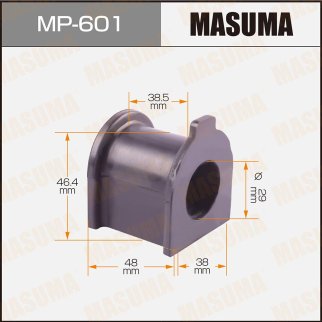 Втулка переднего стабилизатора Masuma MP-601 фото