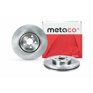 Диск тормозной передний вентилируемый metaco 3050-129 фото 2 Диск тормозной передний вентилируемый metaco 3050-129 фото 2