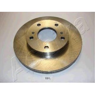 Диск тормозной передний вентилируемый ashika 60-01-191 фото