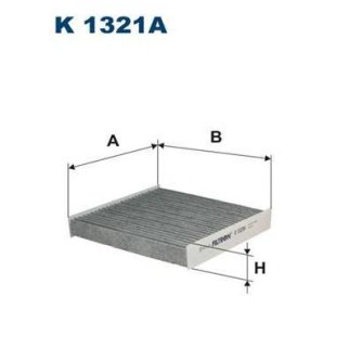 Фильтр салона FILTRON K 1321A фото