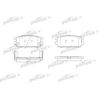 Колодки тормозные PATRON PBP1507 фото