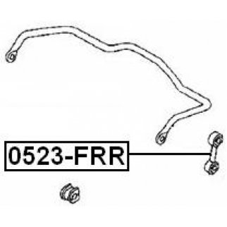 Стойка заднего стабилизатора FEBEST 0523-FRR фото 2