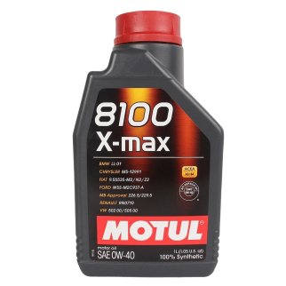 Масло моторное MOTUL 8100 X-Max 0w40 синт 1л. фото
